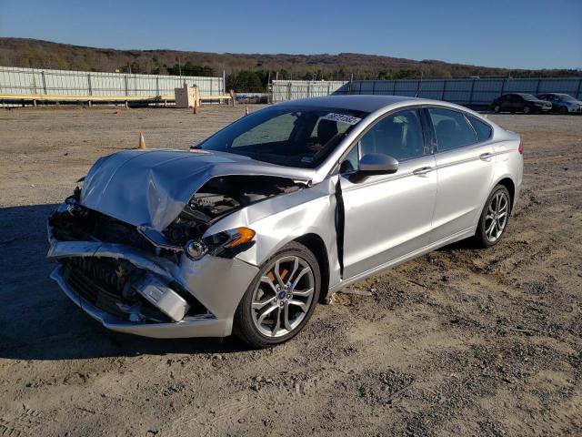 FORD FUSION SE 2017 with VIN 3FA6P0T91HR242698 - Photo from auction
