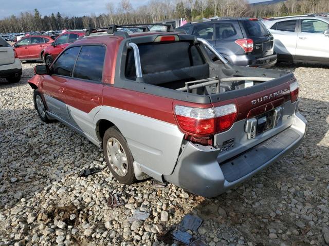 Photo 2 from auction – 2003 SUBARU BAJA with VIN 4S4BT61C737100597