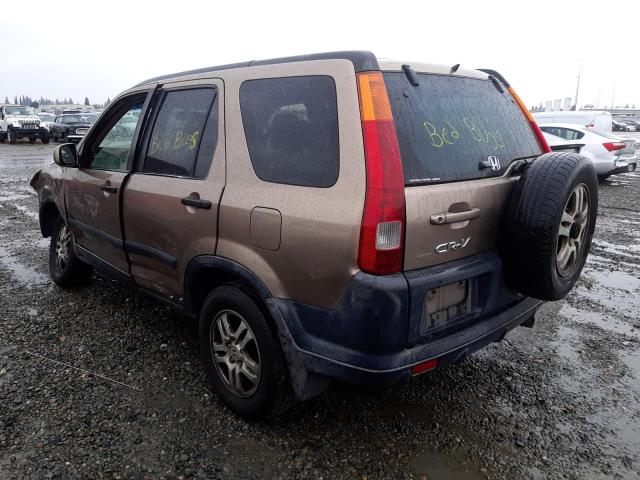 Photo 2 from auction – 2004 HONDA CR-V EX with VIN JHLRD78864C032716
