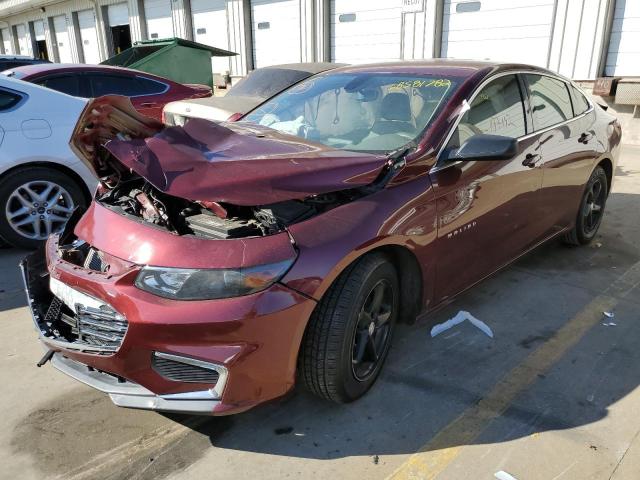 Photo 1 from auction – 2016 CHEVROLET MALIBU LS with VIN 1G1ZB5STXGF294769