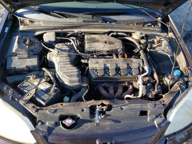 Photo 11 from auction – 2001 HONDA CIVIC LX with VIN 2HGES15521H542953