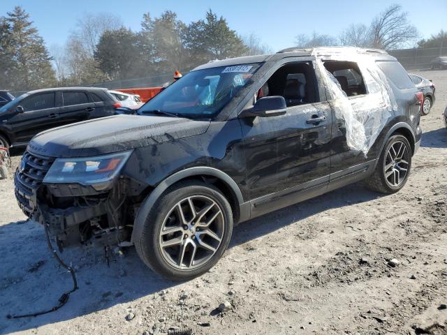 FORD EXPLORER S 2016 with VIN 1FM5K8GT8GGA03966 - Photo from auction