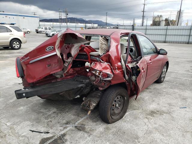 Photo 3 from auction – 2009 KIA SPECTRA EX with VIN KNAFE222295641752