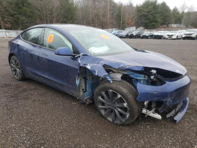 Photo 4 from auction – 2021 TESLA MODEL 3 with VIN 5YJ3E1EB1MF059547