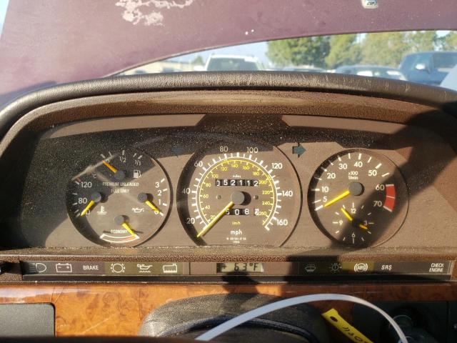Photo 9 from auction – 1990 MERCEDES-BENZ 560 SEC with VIN WDBCA45E9LA542572