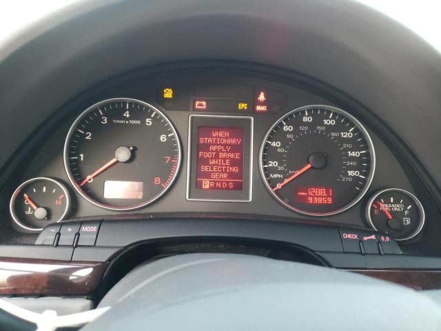 Photo 9 from auction – 2008 AUDI A4 3.2 QUA with VIN WAUDH78E88A036542