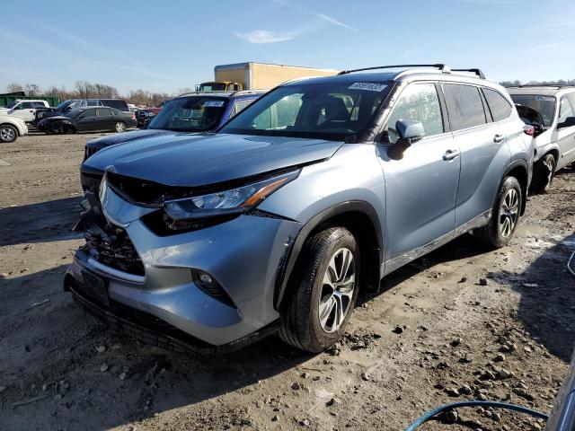 TOYOTA HIGHLANDER 2020 with VIN 5TDHZRBH5LS025848 - Photo from auction