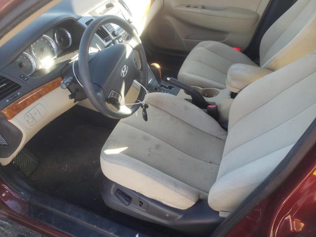 Photo 7 from auction – 2009 HYUNDAI SONATA GLS with VIN 5NPET46C29H438461