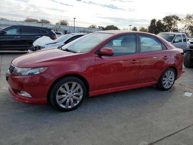 KIA FORTE SX 2013 with VIN KNAFW4A35D5699351 - Photo from auction
