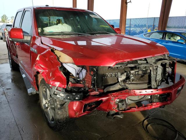 FORD F150 SUPER 2017 with VIN 1FTEW1EF7HFA20679 - Photo from auction