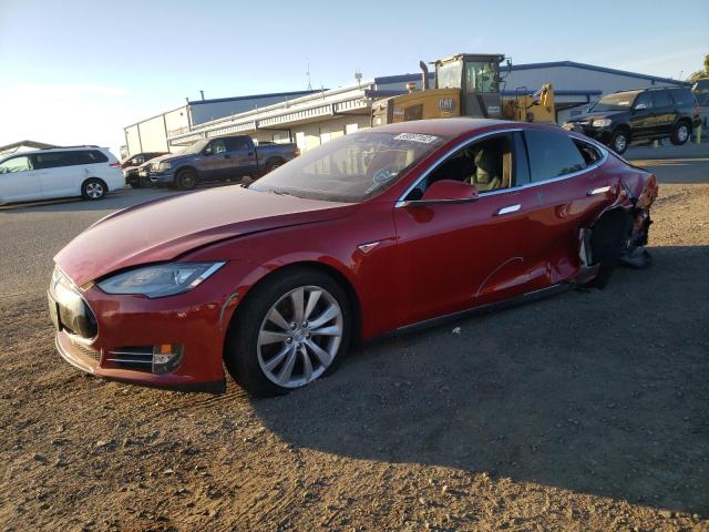 TESLA MODEL S 2015 with VIN 5YJSA1E13FF112931 - Photo from auction