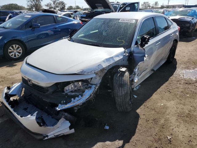 HONDA CIVIC LX 2022 with VIN 2HGFE2F22NH545783 - Photo from auction