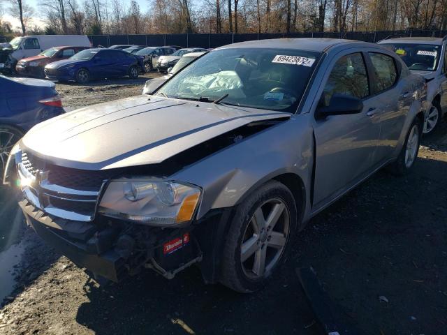 DODGE AVENGER SE 2013 with VIN 1C3CDZAB8DN566104 - Photo from auction