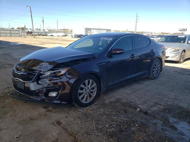 KIA OPTIMA EX 2014 with VIN 5XXGN4A71EG313213 - Photo from auction