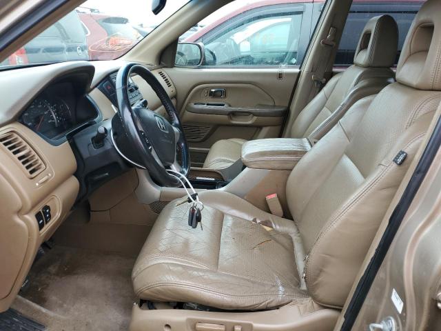 Photo 7 from auction – 2004 HONDA PILOT EXL with VIN 2HKYF186X4H607385