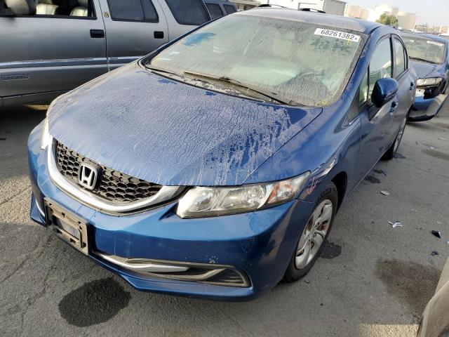 HONDA CIVIC LX 2014 with VIN 19XFB2F54EE229007 - Photo from auction