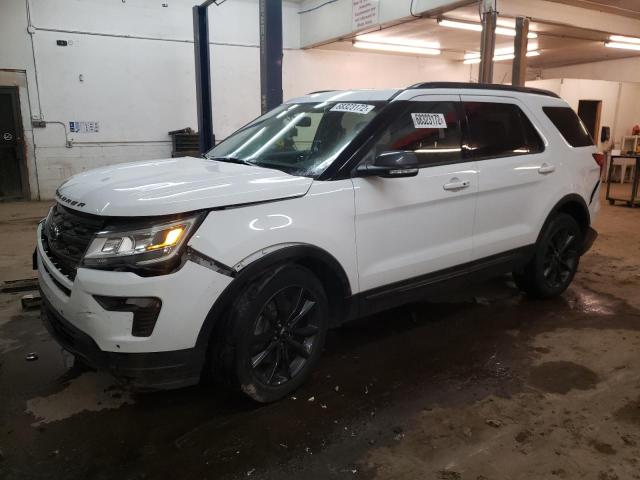FORD EXPLORER X 2018 with VIN 1FM5K8D83JGC41540 - Photo from auction