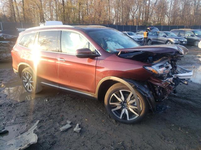 Photo 4 from auction – 2022 HONDA PILOT TOUR with VIN 5FNYF5H62NB030438