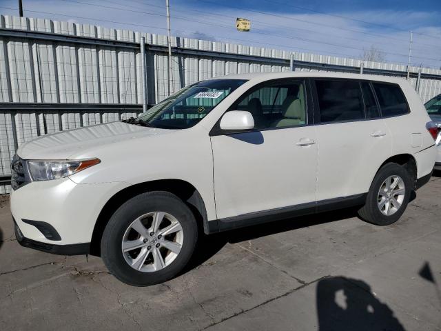 TOYOTA HIGHLANDER 2012 with VIN 5TDZA3EH5CS019763 - Photo from auction