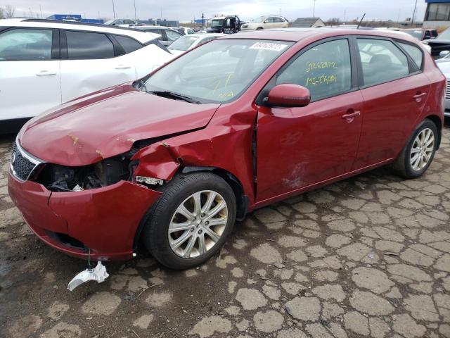 KIA FORTE SX 2011 with VIN KNAFW5A32B5425074 - Photo from auction