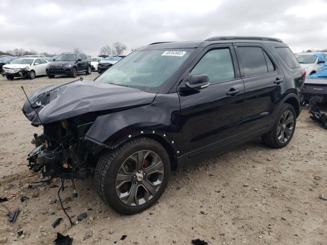 FORD EXPLORER S 2018 with VIN 1FM5K8GT1JGA01368 - Photo from auction