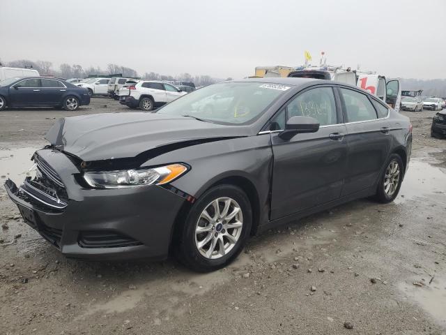 FORD FUSION S 2015 with VIN 3FA6P0G71FR182606 - Photo from auction