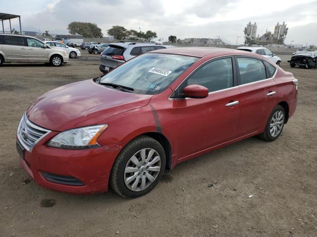 Photo 1 from auction – 2014 NISSAN SENTRA S with VIN 3N1AB7AP2EY255428