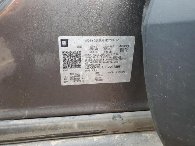 Photo 14 from auction – 2019 GMC ACADIA SLT with VIN 1GKKNMLA6KZ282895
