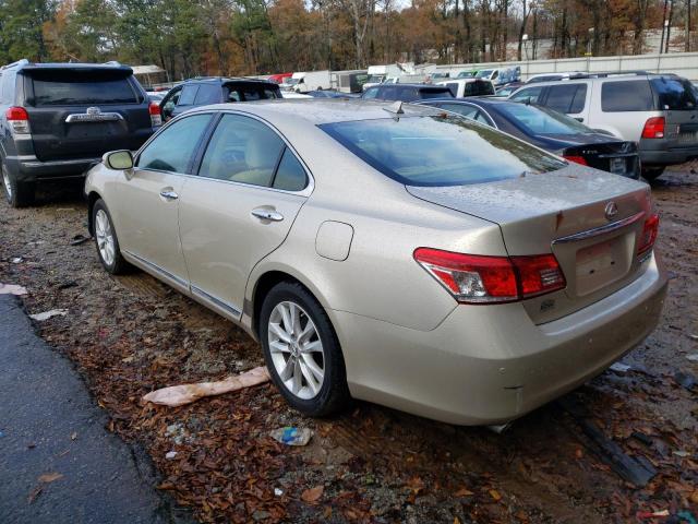 Photo 2 from auction – 2012 LEXUS ES 350 with VIN JTHBK1EG9C2486359