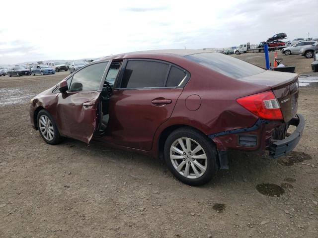 Photo 2 from auction – 2012 HONDA CIVIC EX with VIN 19XFB2F81CE390776