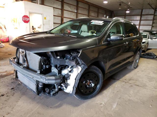 FORD EDGE SEL 2019 with VIN 2FMPK4J93KBC59382 - Photo from auction