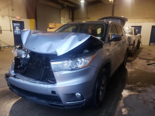 TOYOTA HIGHLANDER 2014 with VIN 5TDJKRFH1ES047154 - Photo from auction