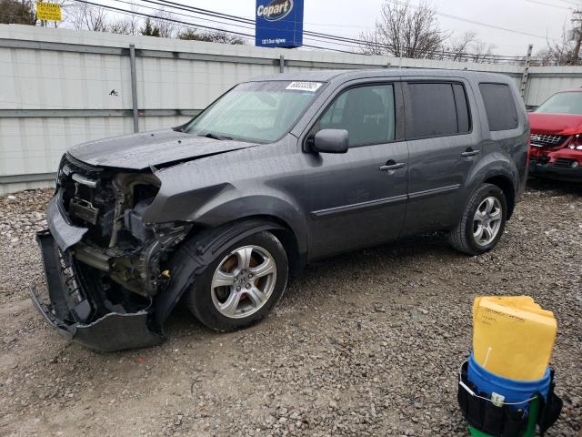 HONDA PILOT EXL 2013 with VIN 5FNYF4H67DB072628 - Photo from auction