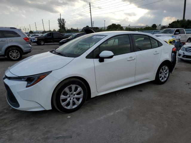 TOYOTA COROLLA LE 2020 with VIN JTDEPRAE7LJ080279 - Photo from auction