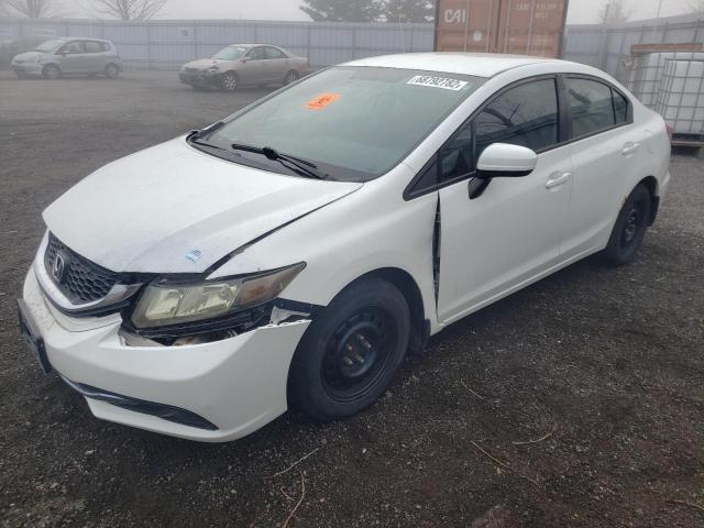 HONDA CIVIC LX 2014 with VIN 2HGFB2E44EH032207 - Photo from auction