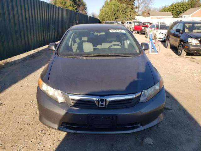 Photo 5 from auction – 2012 HONDA CIVIC LX with VIN 19XFB2F56CE380587
