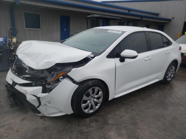 TOYOTA COROLLA LE 2021 with VIN 5YFEPMAE1MP231164 - Photo from auction