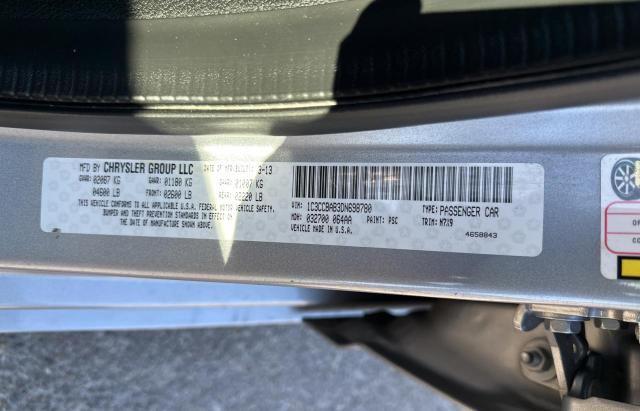Photo 10 from auction – 2013 CHRYSLER 200 LX with VIN 1C3CCBAB3DN698780