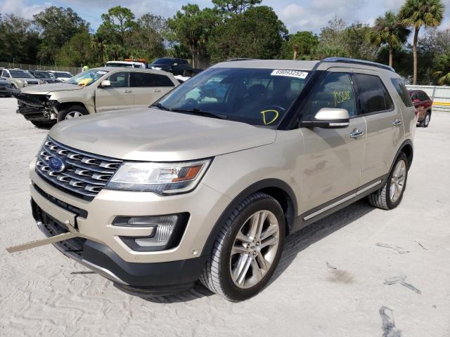 FORD EXPLORER L 2017 with VIN 1FM5K7FH1HGB59999 - Photo from auction