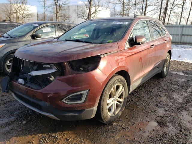 FORD EDGE SEL 2015 with VIN 2FMTK4J96FBB40763 - Photo from auction