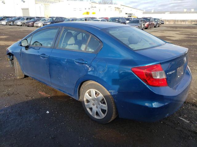 Photo 2 from auction – 2012 HONDA CIVIC LX with VIN 2HGFB2F56CH534088