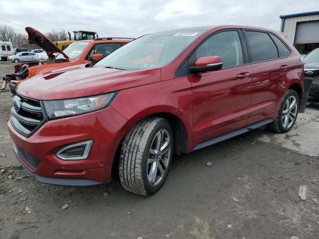 FORD EDGE SPORT 2017 with VIN 2FMPK4AP5HBC34782 - Photo from auction