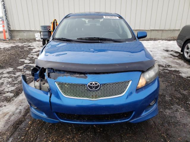 Photo 5 from auction – 2009 TOYOTA COROALLA with VIN 2T1BU40E69C077684