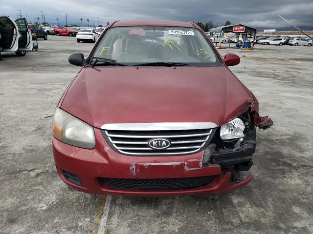 Photo 5 from auction – 2009 KIA SPECTRA EX with VIN KNAFE222295641752