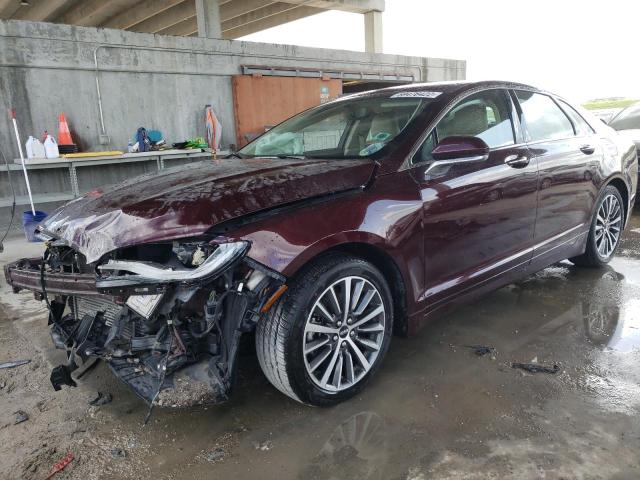 LINCOLN MKZ SELECT 2017 with VIN 3LN6L5C92HR650383 - Photo from auction