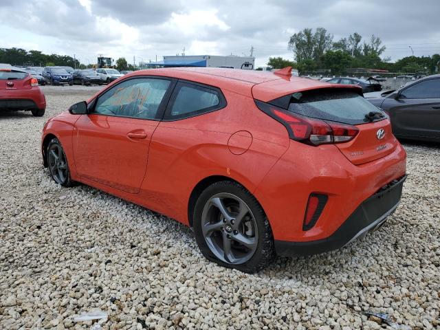 Photo 2 from auction – 2019 HYUNDAI VELOSTER B with VIN KMHTG6AF7KU014287