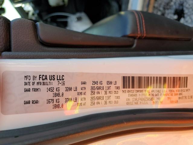 Photo 14 from auction – 2016 JEEP GRAND CHER with VIN 1C4RJFAGXGC505054