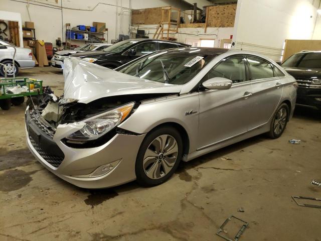 HYUNDAI SONATA HYB 2014 with VIN KMHEC4A46EA108111 - Photo from auction