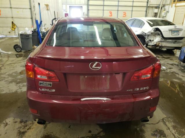 Photo 6 from auction – 2006 LEXUS IS 250 with VIN JTHCK262865000754