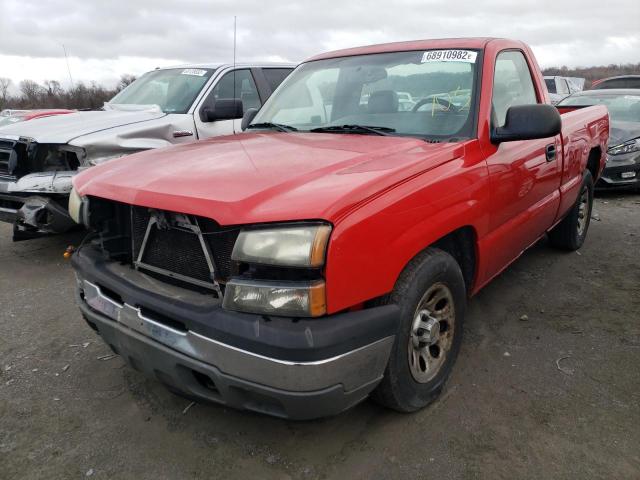 CHEVROLET SILVERADO 2005 with VIN 1GCEC14X05Z148324 - Photo from auction